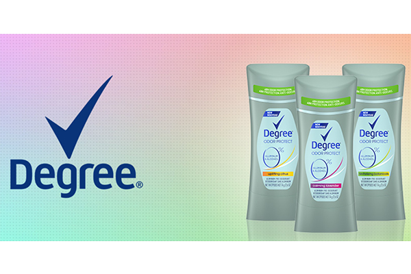 Free Degree Aluminum Deodorant