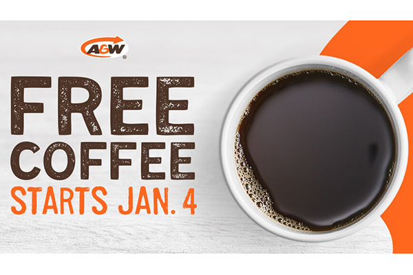 Free A&W Coffee