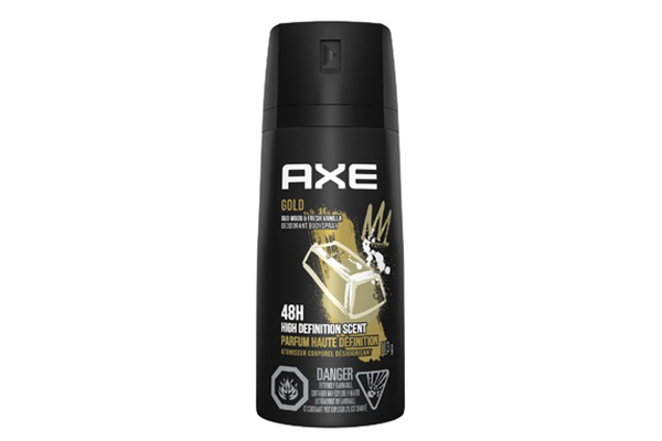 Free Axe Gold Body Spray