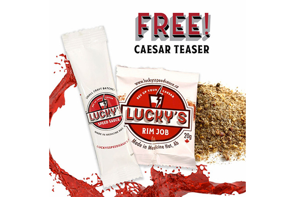 Free Luckys Caesar Sauce