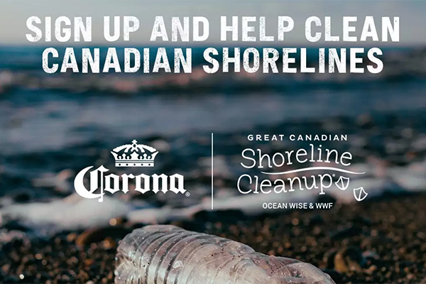 Free Corona Shoreline Cleanup Kit