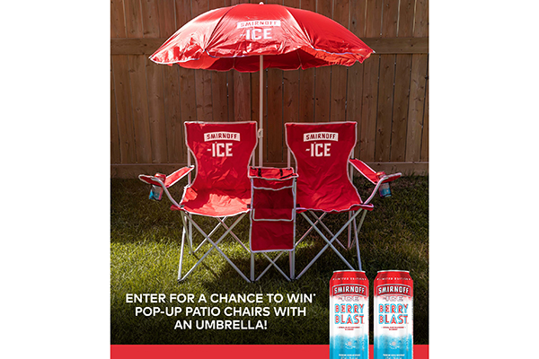 Free Smirnoff Patio Chair