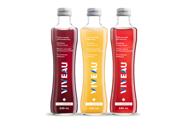 Free Viveau Sparkling Mineral Water
