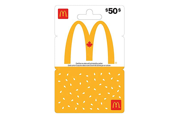 Free McDonald’s Gift Card