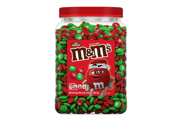 Free Xmas M&M’S Jar