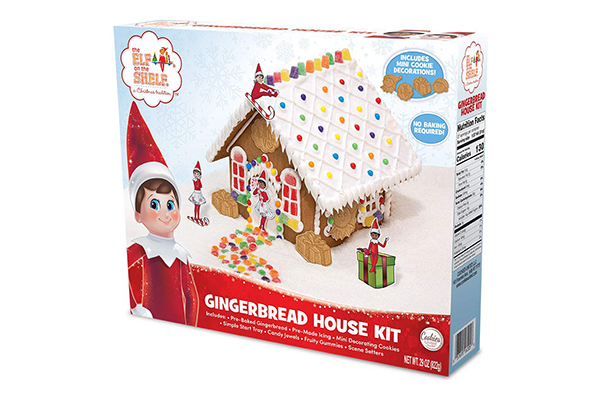 Free Elf Gingerbread House Kit