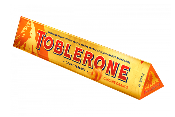 Free Toblerone Orange Twist Chocolate Bar
