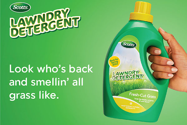 Free ScottsLawndry Detergent