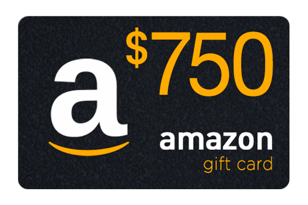 Free $750 Amazon Gift Card
