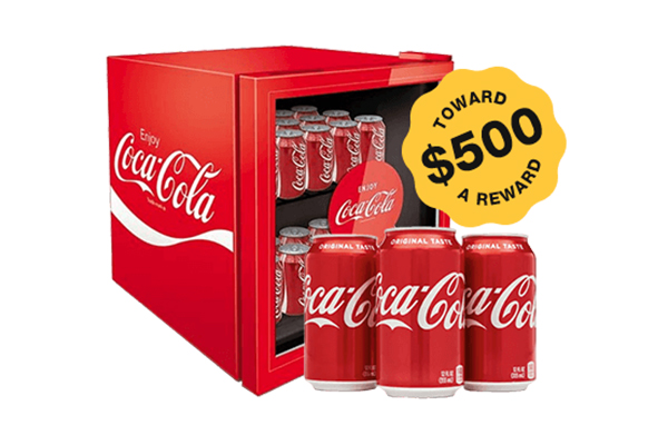 Free Coca-Cola Mini Fridge