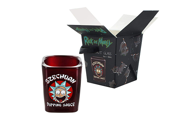 Free Rick & Morty Shot Glass