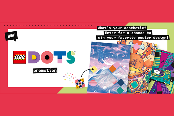 Free Lego Dots Poster