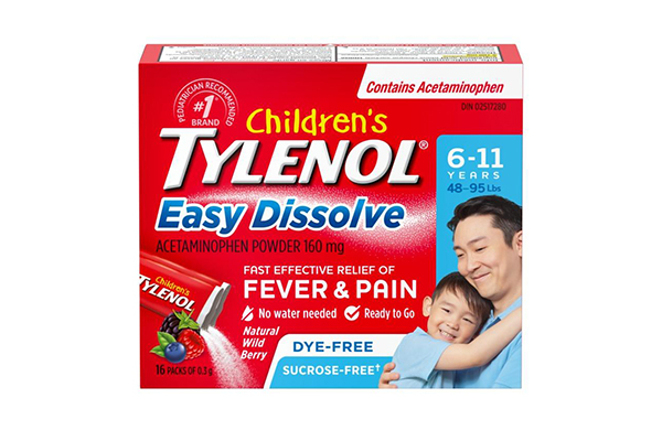 Free TYLENOL® Easy Dissolve Packs