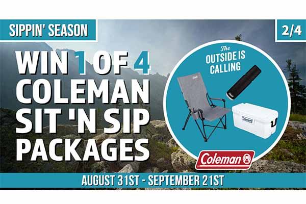 Free Coleman Sit Pack