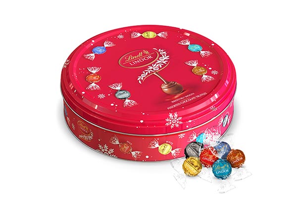 Free Lindt Chocolate Tin