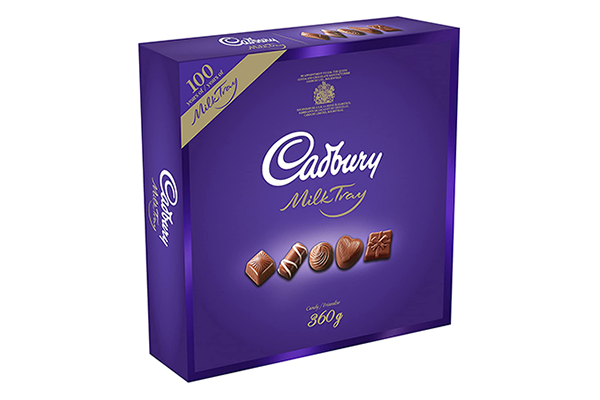 Free Cadbury Milk Tray Box