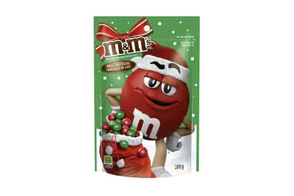 Free M&M’s Holiday Bag