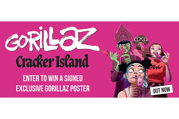 Free Gorillaz Poster