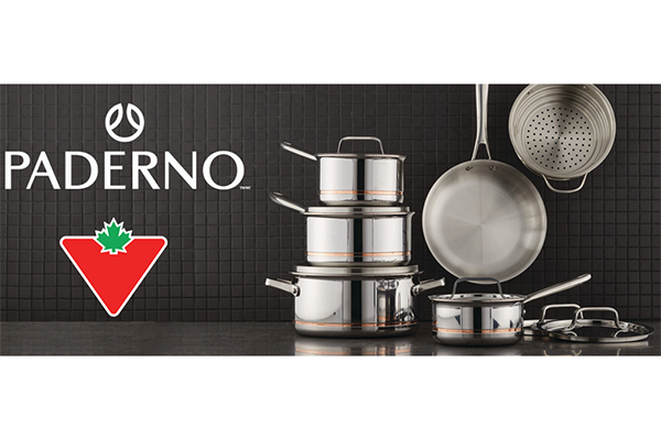 Free PADERNO Cookware Set