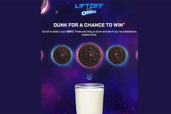 Free Oreo Space Backpack