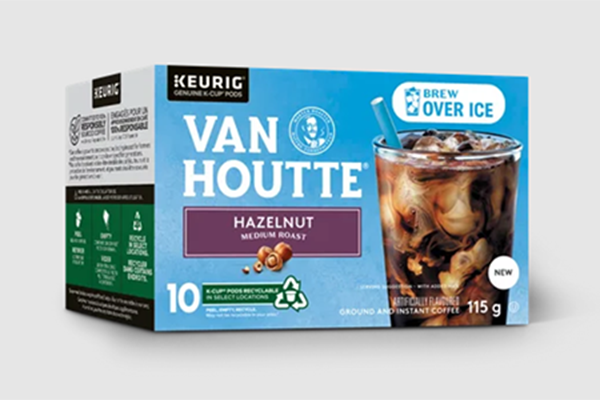 Free Van Houtte® Brew Over Ice K-Cup® Hazelnut