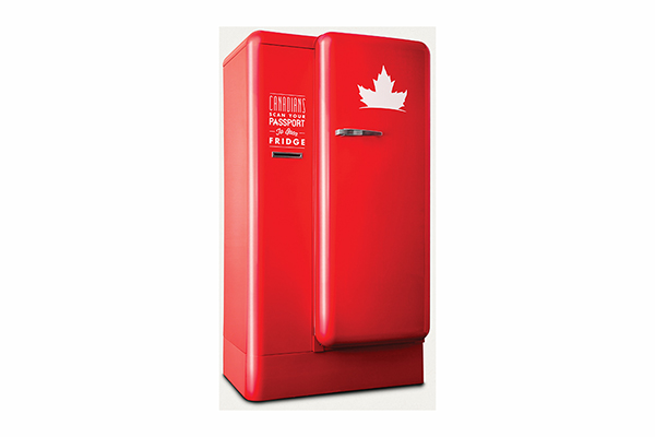 Free Molson Canadian Beer Fridge