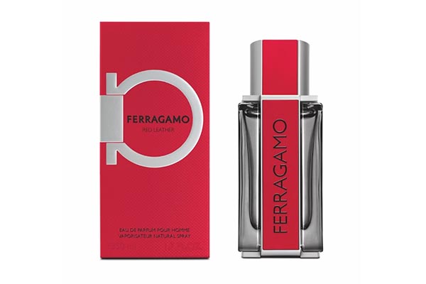 Free Ferragamo Red Leather Perfume