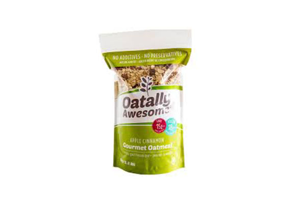 Free Oatally Apple Cinnamon Gourmet Oatmeal
