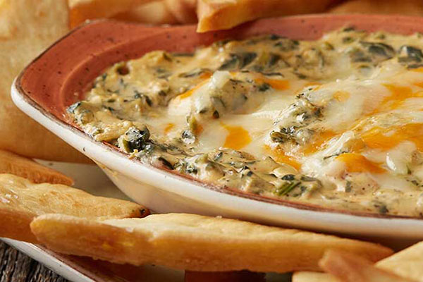 Free Kelsey’s Spinach Dip