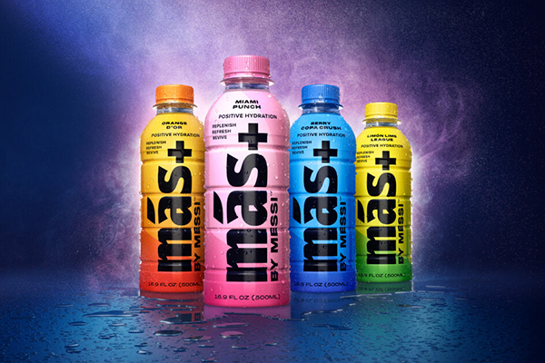 Free Más+ by Messi Drink