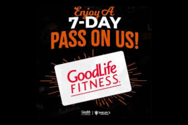 Free Goodlife Fitness 7-Day Pass