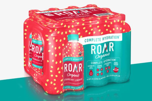 FREE Cases of ROAR Organic Strawberry Lemonade