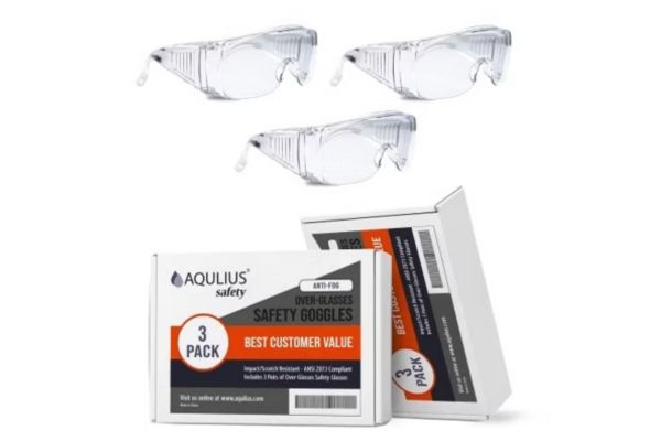 FREE Protective Safety Glasses 3-Pack!
